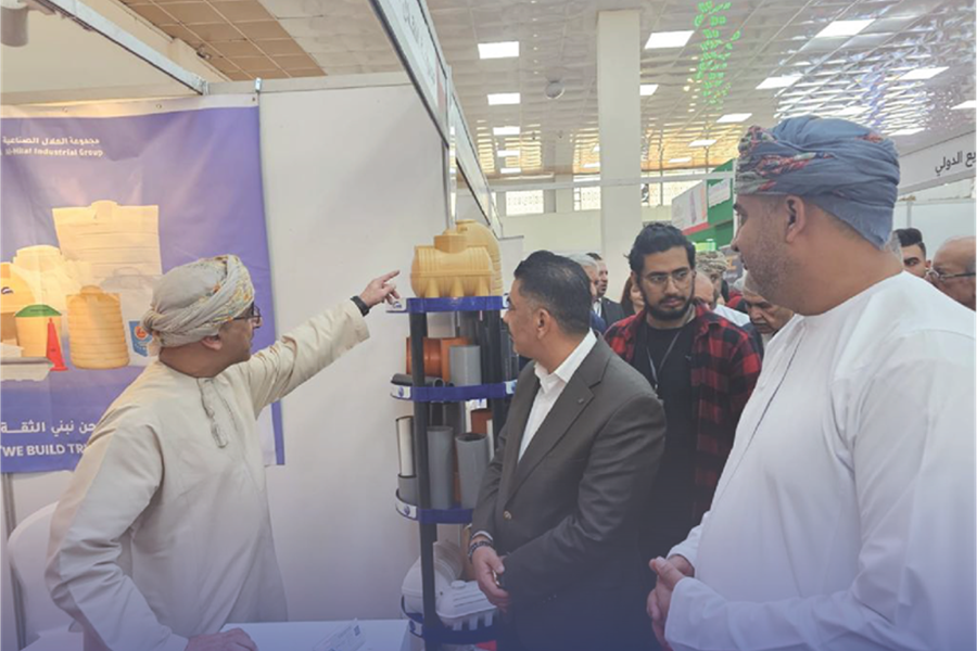 شاركت ⁧‫مجموعة الهلال الصناعية‬⁩ في معرض بغداد الدولي‬⁩